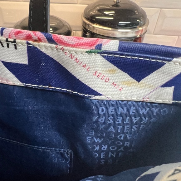 Kate Spade Large Flowers Coated Canvas Tote - Picture 4 of 10